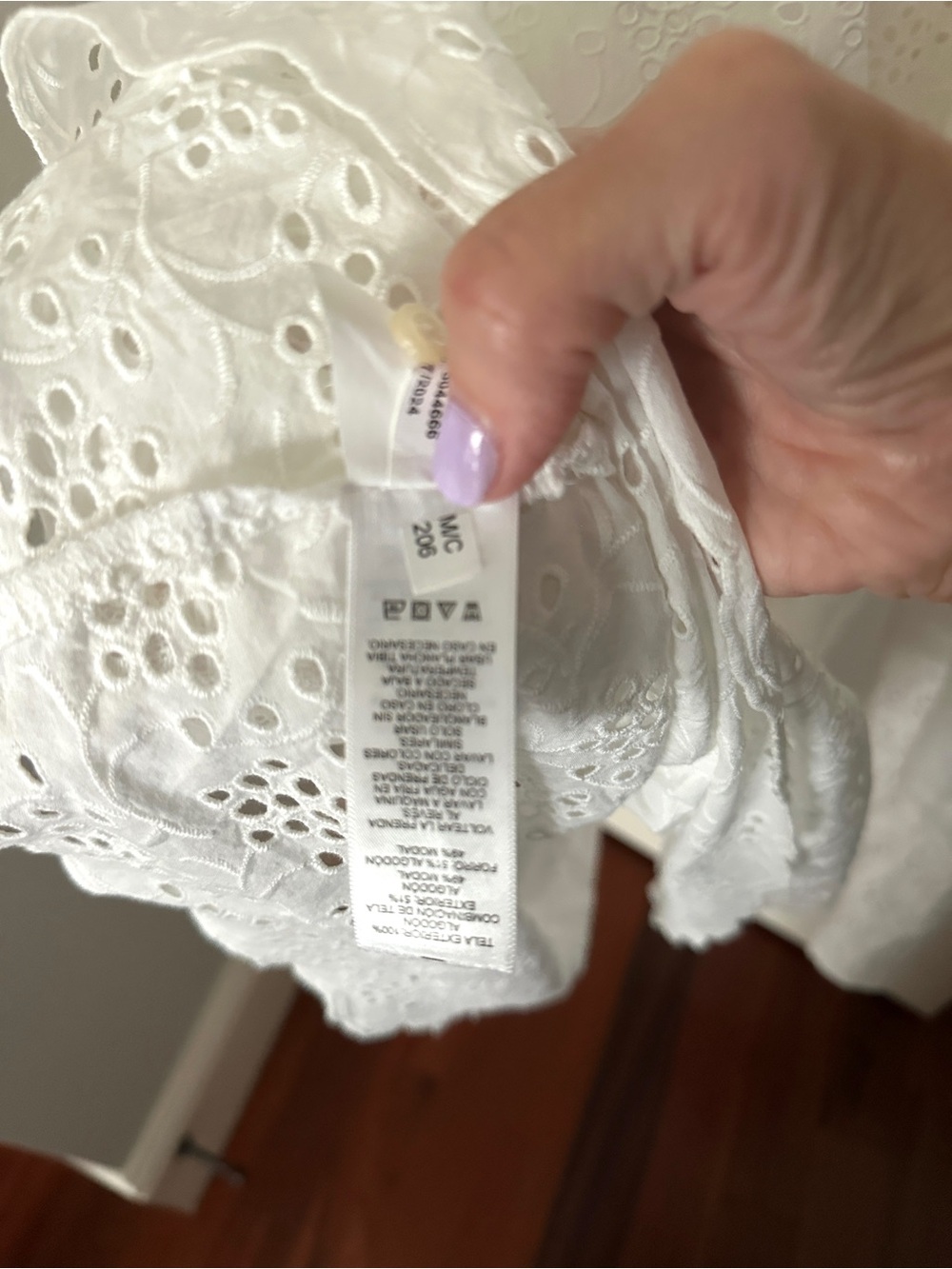 NWT Vineyard Vines White Eyelet Tiered Maxi Dress - Picture 12 of 13